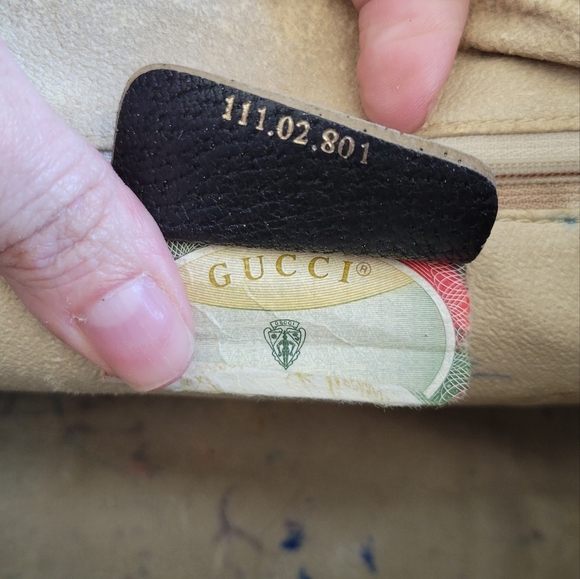 RARE Vintage Gucci pattern anniversary collection bag *flawed* - Picture 10 of 16